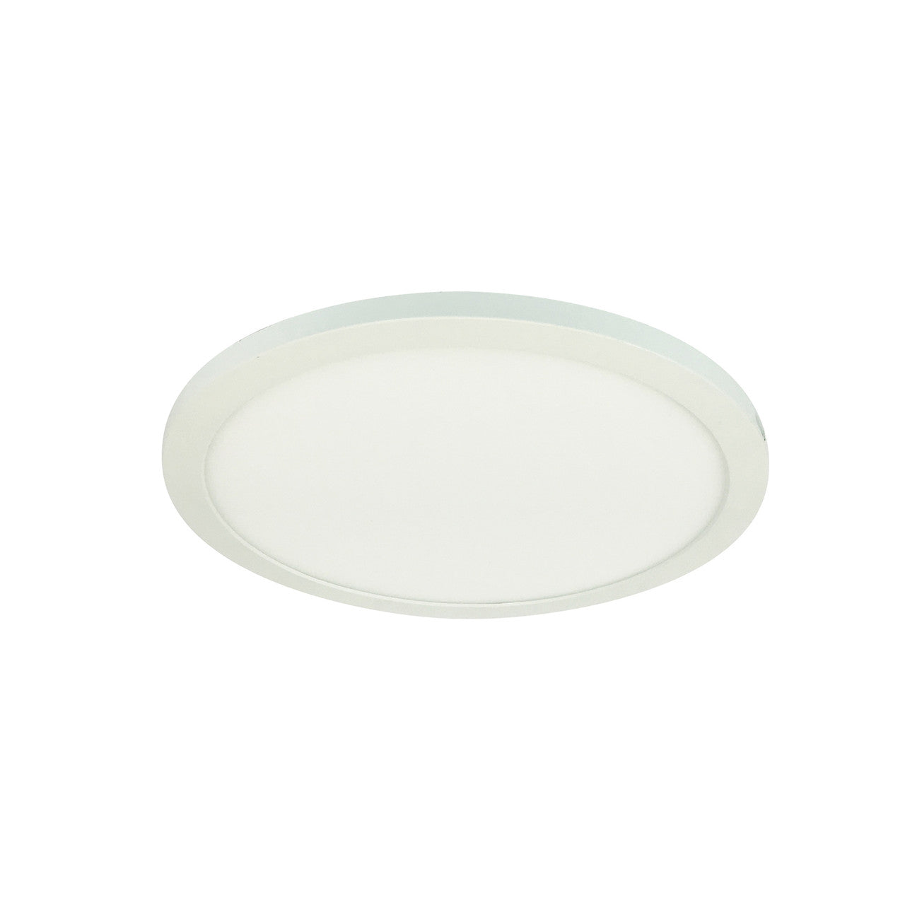 Nora Lighting 11" ELO Surface Mounted LED, 1700lm / 24W, 3000K, 80+ CRI, 120V Triac/ELV Dimming, White NELOCAC-11R30W