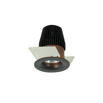 Nora Lighting 1" Iolite LED BWF Round Bullnose, 600lm, 3500K, Bronze Reflector / Bronze Flange NIOB-1RNB35XBZ