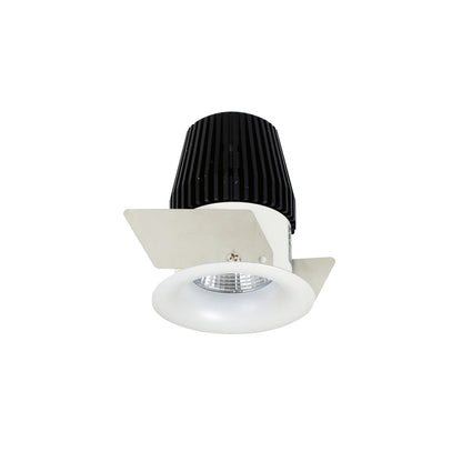 Nora Lighting 1" Iolite LED NTF Round Bullnose, 600lm, 5000K, Matte Powder White finish NIO-1RNB50XMPW