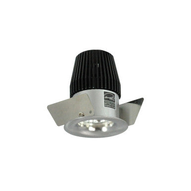 Nora Lighting 1" Iolite LED NTF Round Bullnose, 600lm, 5000K, Natural Metal finish NIO-1RNB50XNN