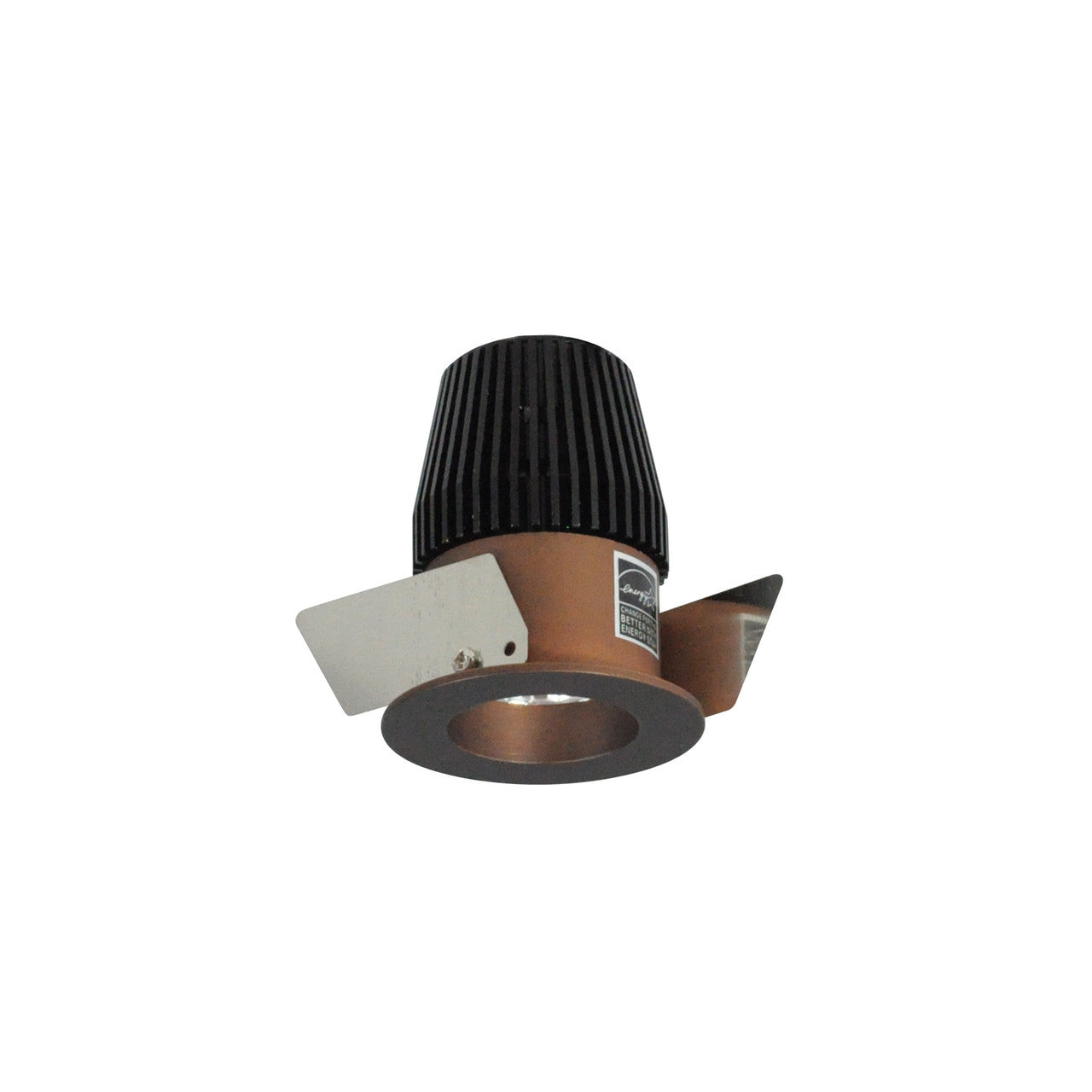 Nora Lighting 1" Iolite LED NTF Round Reflector, 600lm, 3000K, Bronze Reflector / Bronze Flange NIO-1RNG30XBZ