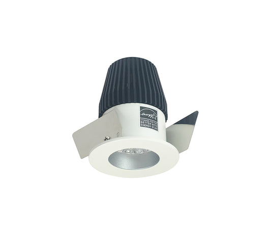 Nora Lighting 1" Iolite LED BWF Round Reflector, 600lm, 2700K, Haze Reflector / White Flange NIOB-1RNG27XHW