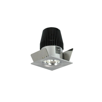 Nora Lighting 1" Iolite LED NTF Square Bullnose, 600lm, 3000K, Natural Metal Reflector / Natural Metal Flange NIO-1SNB30XNN