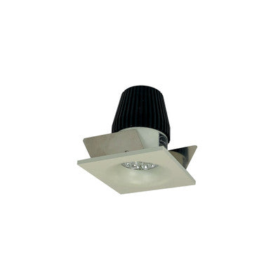 Nora Lighting 1" Iolite LED BWF Square Bullnose, 600lm, 2700K, White Reflector / White Flange NIOB-1SNB27XWW