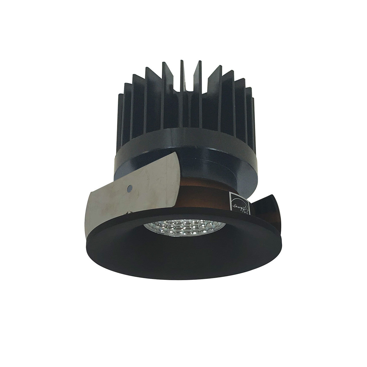 Nora Lighting 2" Iolite LED Round Bullnose, 1500lm/2000lm/2500lm (varies by housing), 2700K, Bronze Finish NIOB-2RNB27XBZ/HL