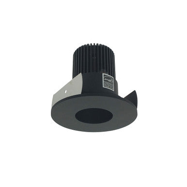 Nora Lighting 2" Iolite LED Round Pinhole, 10-Degree Optic, 800lm / 12W, 3000K, Black Pinhole / Black Flange NIOB-2RPH30QBB