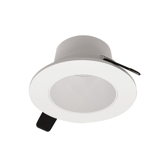 Nora Lighting 2" Iolite Can-less Round Downlight Trim, White finish NIOC-2RNDCWW