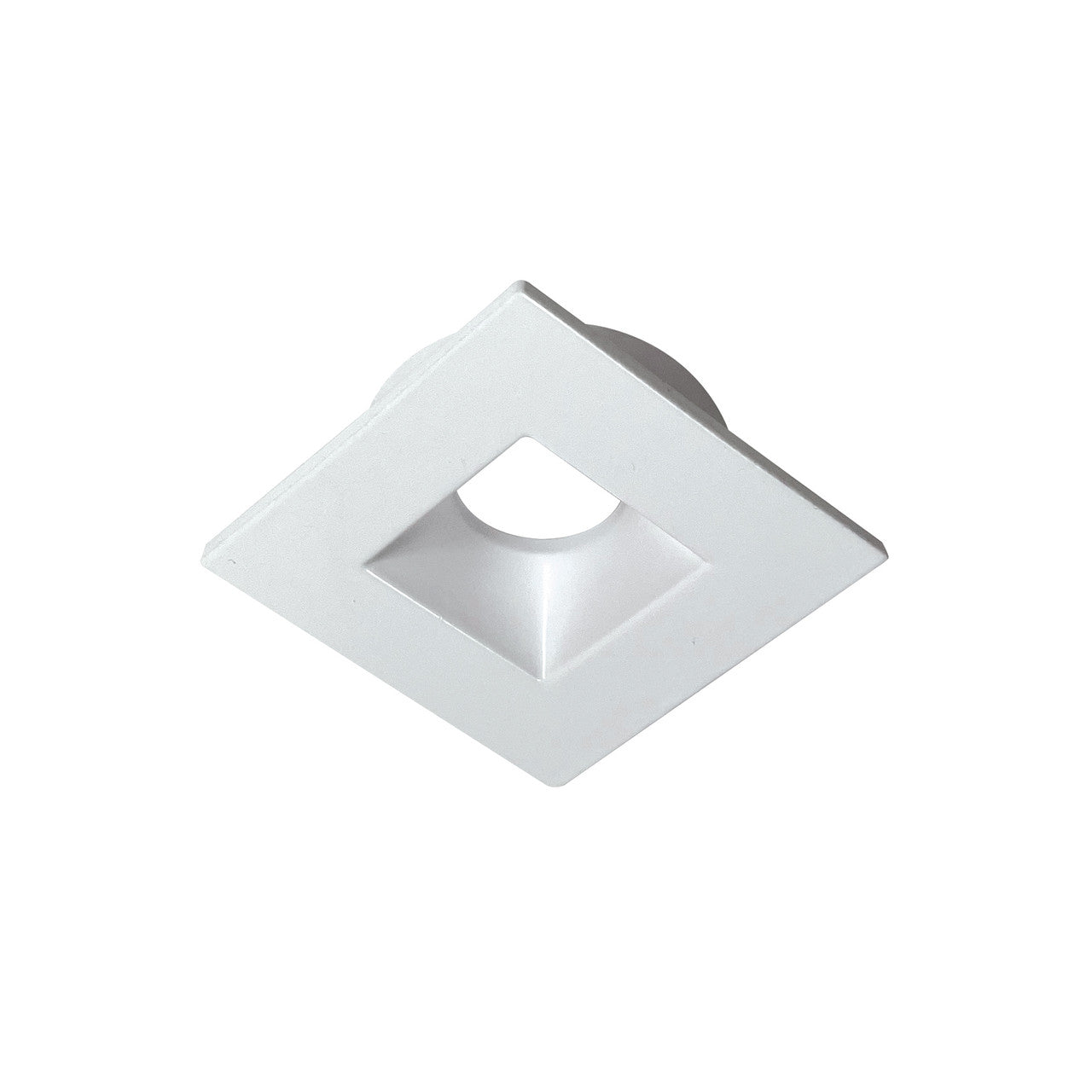 Nora Lighting Square Trim for NM1-PRDC, Matte Powder White finish NM1-PSDTMPW