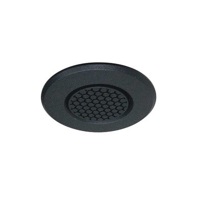 Nora Lighting 1" Round M1 Hex Cell Louver Trim, Black NM1-RAIHECB