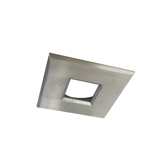 Nora Lighting 1" Square M1 Stainless Steel Trim, Brushed Nickel NM1-SSSBN