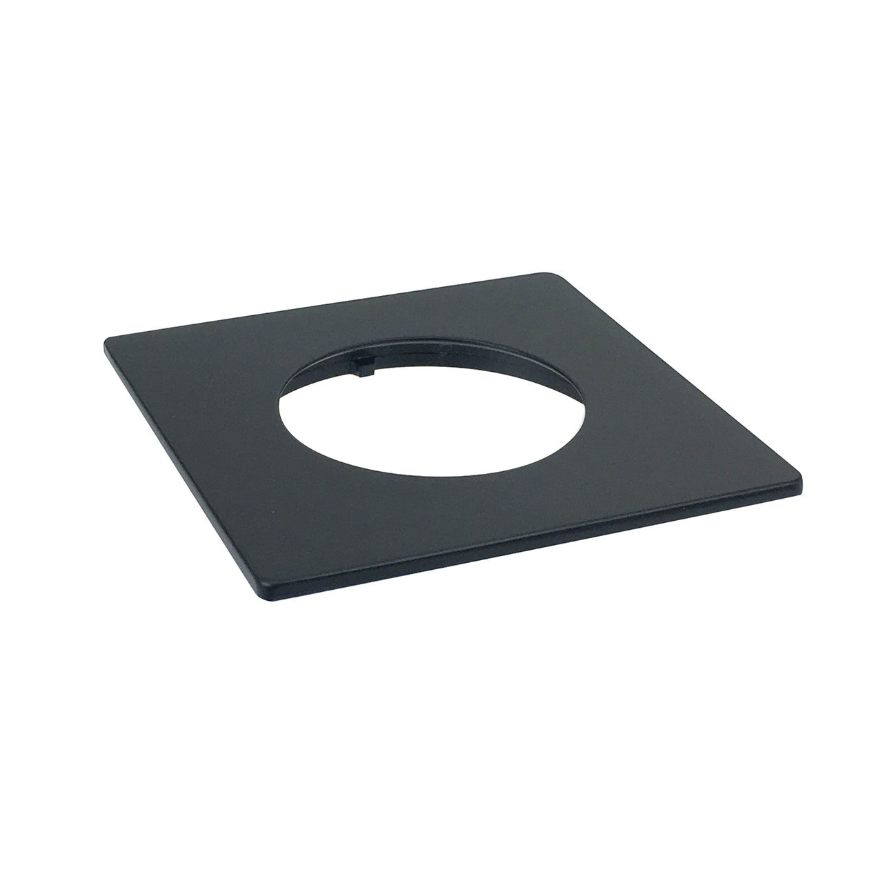 Nora Lighting Square Trim for NM2-2RDC, Matte Black NM2-2SDTB