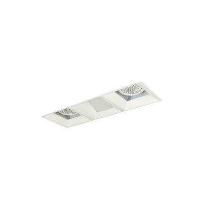 Nora Lighting Iolite MLS 3-Head Trimless Reflector Kit, 3500K, 1000lm, MPW Fixed Downlt./Wall Wash Trims NMIOTL-13-NF-FFW-35X-10-MPW