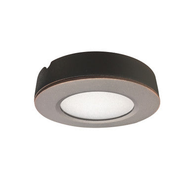 Nora Lighting 12V Josh LED Puck Light, 300lm / 3500K, Bronze Finish NMP-LED35BZ