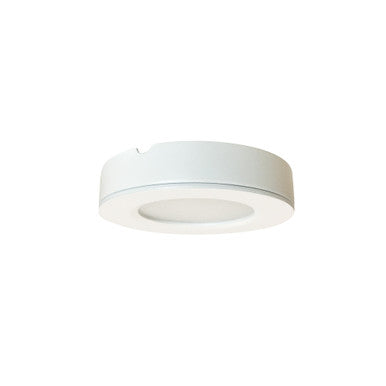 Nora Lighting 12V Josh LED Puck Light, 300lm / 3500K, White Finish NMP-LED35W