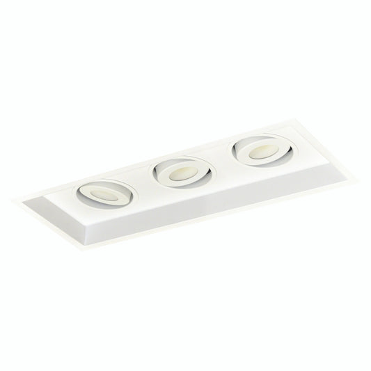 Nora Lighting NMR2 3L L15 27K SPOT WHT/WHT NMRT2-13L1527SWW