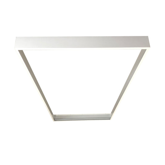 Nora Lighting Surface Mounting Frame for 2'x4' LED Backlit Panels NPDBL-24DFK/W