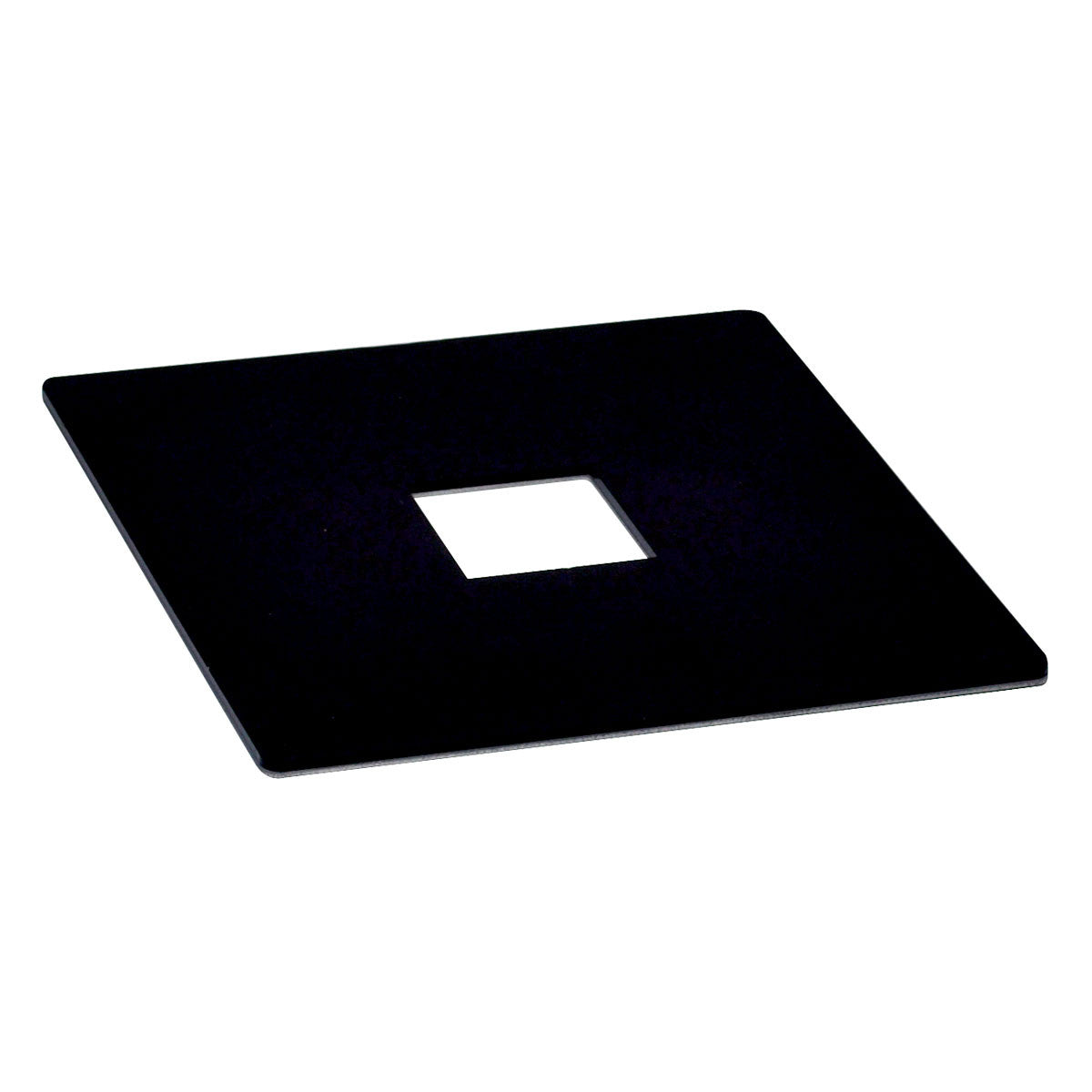 Nora Lighting Outlet Box Cover, Black NT-320B