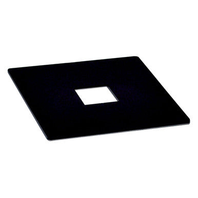 Nora Lighting Outlet Box Cover, Black NT-320B