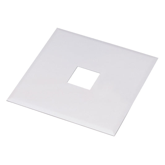 Nora Lighting Outlet Box Cover, White NT-320W