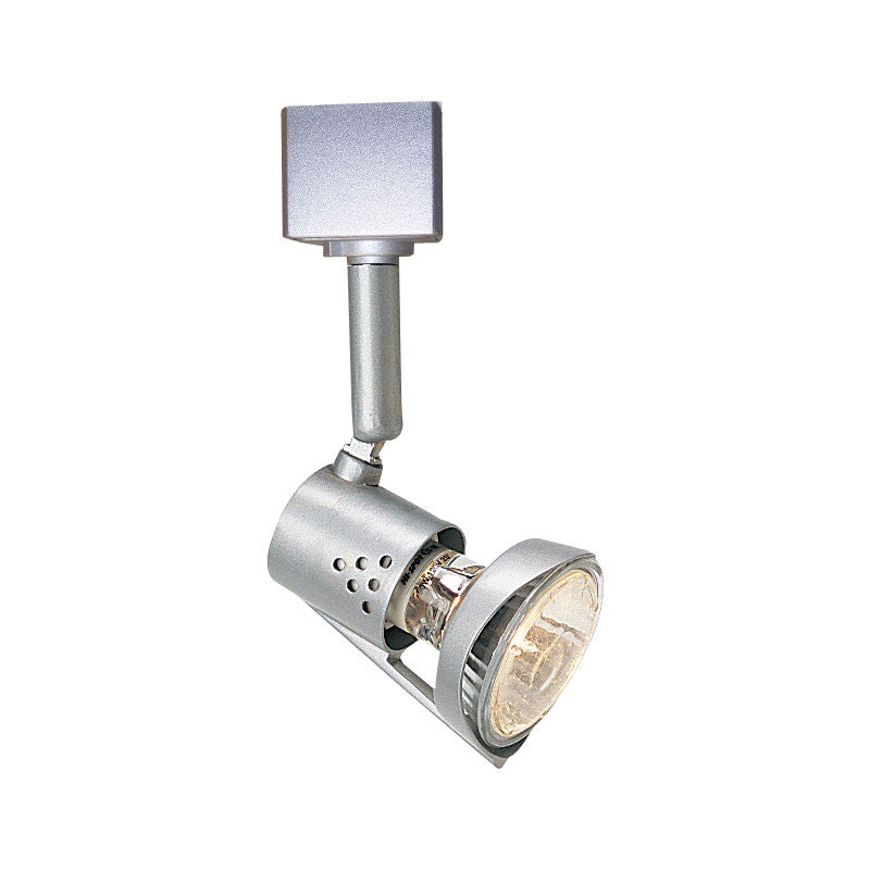 Nora Lighting Italia Track Head, Line Voltage, MR16 GU10, Silver NTH-618S