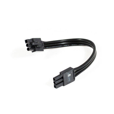 Nora Lighting 12" LEDUR Interconnect Cable, Black NUA-812B