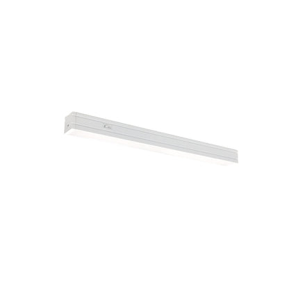 Nora Lighting 16" Bravo FROST Tunable White LED Linear, 3000/3500/4000K, White NUDTW-9816/W