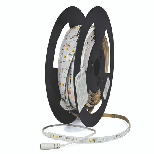 Nora Lighting Standard 100' 24V Continuous LED Tape Light, 80lm / 1.3W per foot, 2700K, 90+ CRI NUTP71-W100LED927L