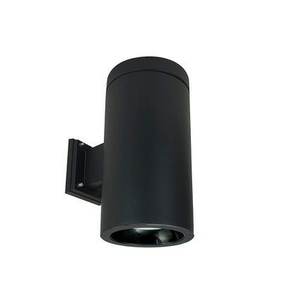 Nora Lighting 6" Cobalt Wall Mount Cylinder, Black, 1000L, 2700K, Black/Black Reflector, 120V Triac/ELV/0-10V & 277V 0-10V Dimming NYLD2-6W10127BBB4