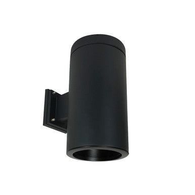 Nora Lighting 6" Cylinder, Black, Wall Mount, Incandescent, Baf., Black NYLI-6WI2BBB