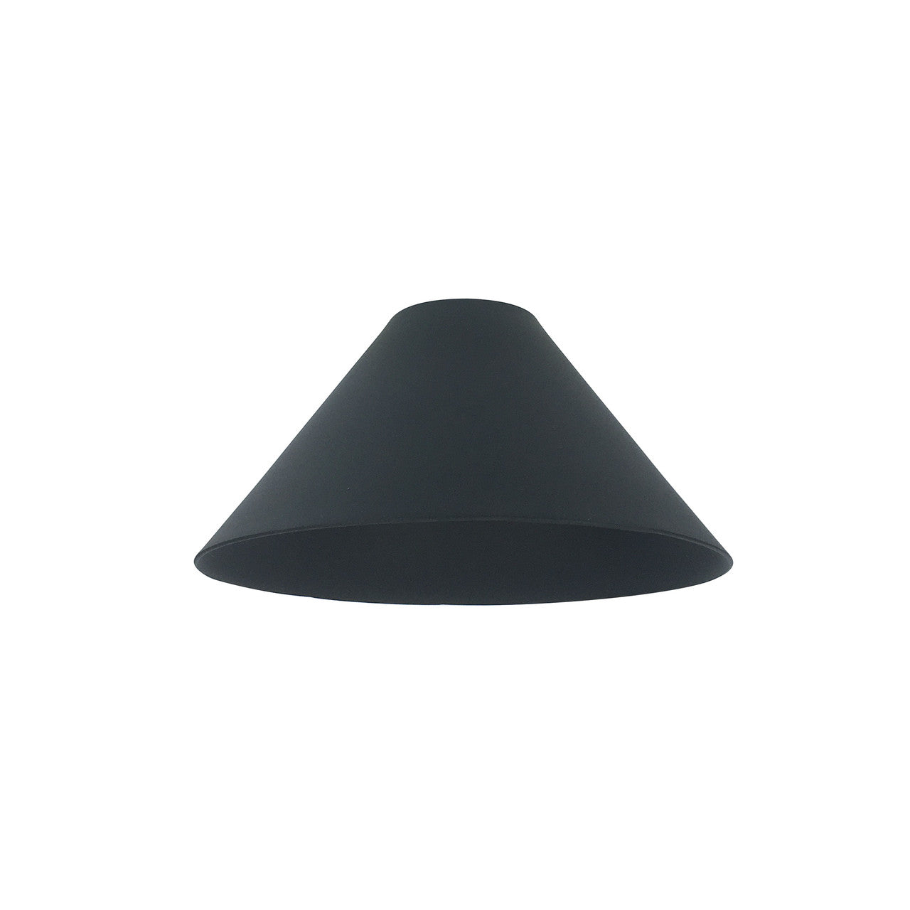 Nora Lighting 2" iLENE Fixture Shade, Black NYLM-2CONEBB