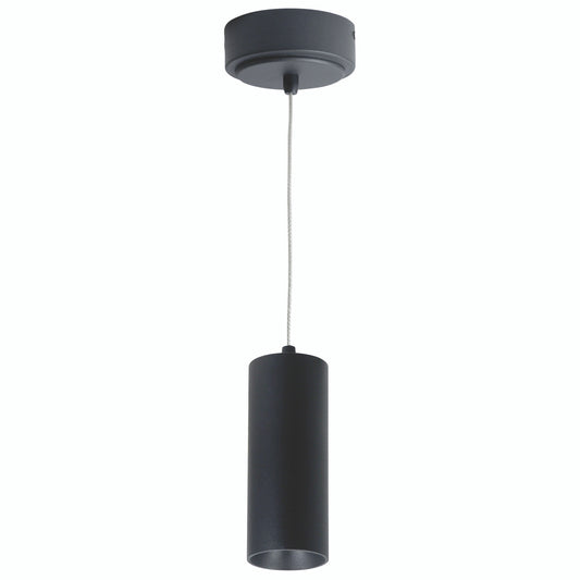 Nora Lighting 2" iLENE Cable Mount Mini Cylinder, 1000lm, 15W, 4000K, Black, 120V Triac/ELV Dimming NYLM-2C40XBBLE3A