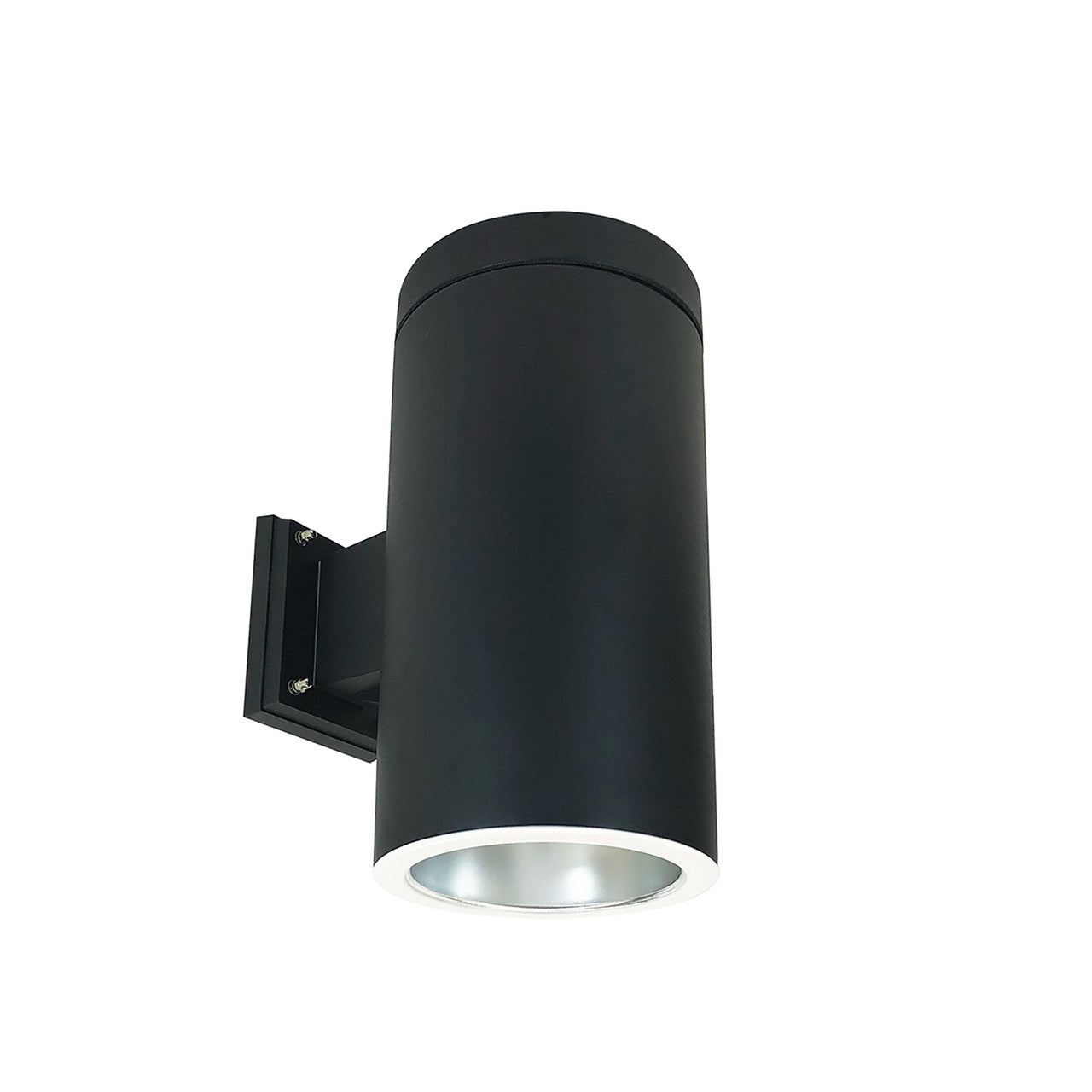 Nora Lighting 6" CYL WALL MNT 1500L 40K REF. MEDIUM DIFF/WH FLANGE 120-277V BLK CYL NYLS2-6W15140MDWB6