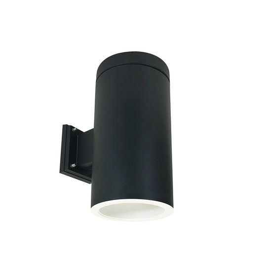 Nora Lighting 6" CYL WALL MNT 1500L 40K REF. FLD. WHITE FLANGE 120-277V BLK CYL NYLS2-6W15140FWWB6