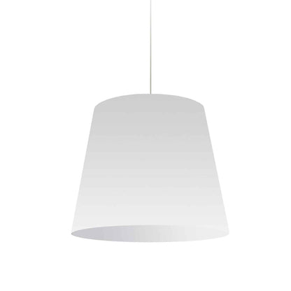 Dainolite 1 Light Oversized Drum Pendant Medium Wht Shade OD-M-790