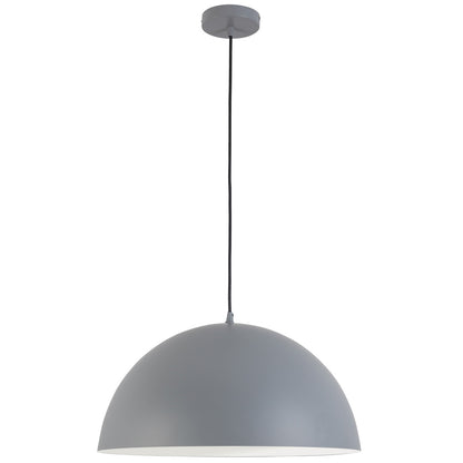 Dainolite 1 Light Incandescent 20" Pendant Grey  OFE-201P-GRY