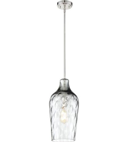 Craftmade 1 Light Pendant in Brushed Polished Nickel P726BNK1