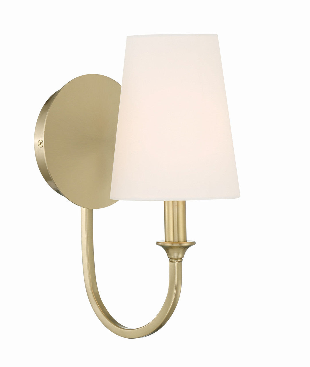 Crystorama Payton 1 Light Vibrant Gold Wall Mount PAY-921-VG