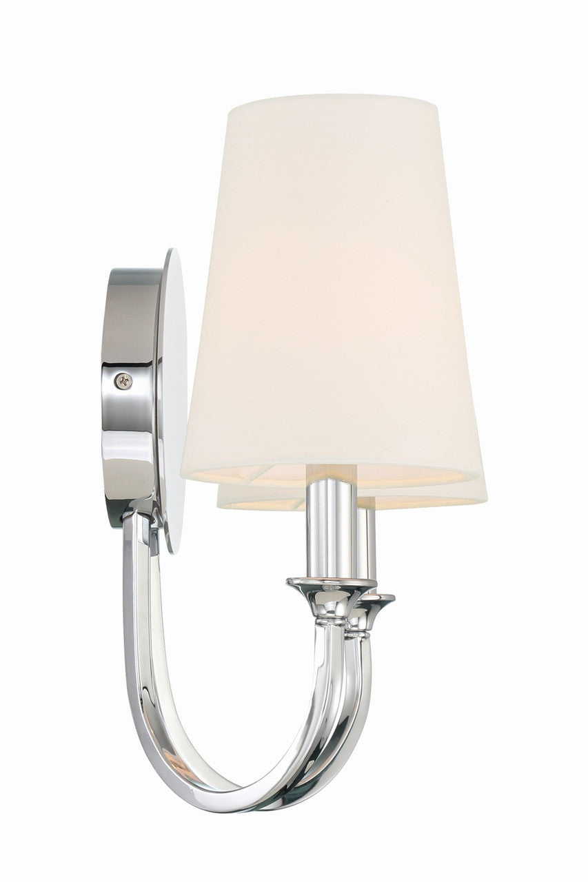 Crystorama Payton 2 Light Polished Chrome Wall Mount PAY-922-CH