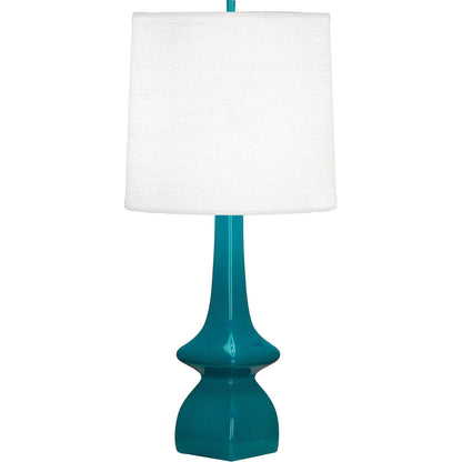 Robert Abbey  Peacock Jasmine Table Lamp in PEACOCK GLAZED CERAMIC PC210