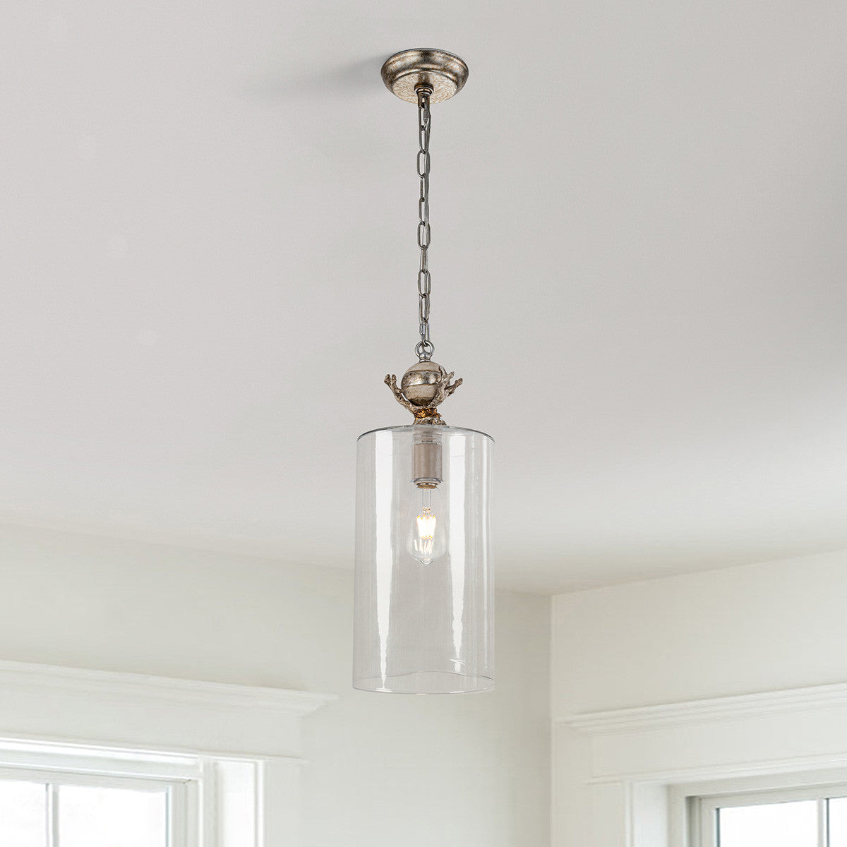 Lucas McKearn Trellis 8" Mini Pendant in Adjustable PD1239-1