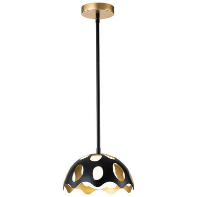 Lucas McKearn Pebbles 10" Mini Pendant in Black in Mini Pendant PD7369B-10