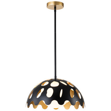 Lucas McKearn Pebbles 15" Pendant in Black in Pendant PD7376B-15