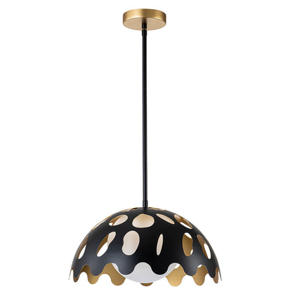 Lucas McKearn Pebbles 15" Pendant in Black in Pendant PD7376B-15