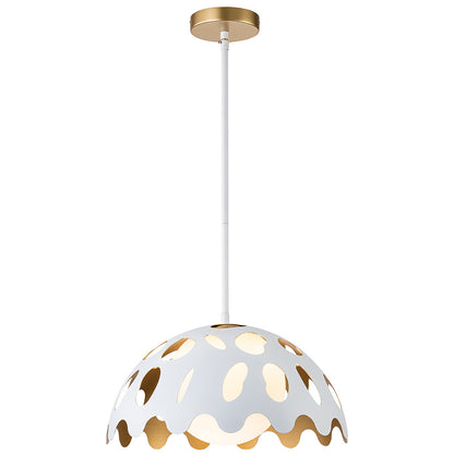 Lucas McKearn Pebbles 15" Pendant in White in Pendant PD7376W-15