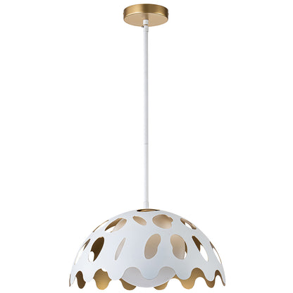 Lucas McKearn Pebbles 15" Pendant in White in Pendant PD7376W-15