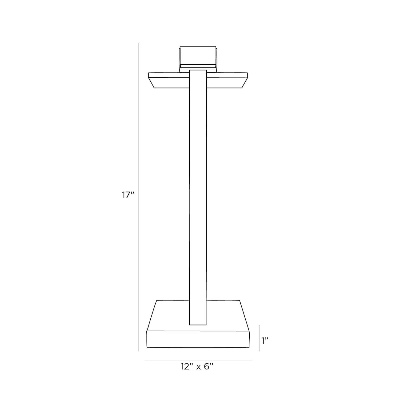 Arteriors Home Twain Lamp PDC06