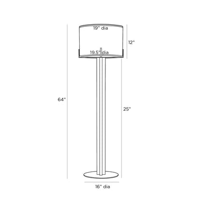 Arteriors Home Valiant Floor Lamp PFC08-SH002