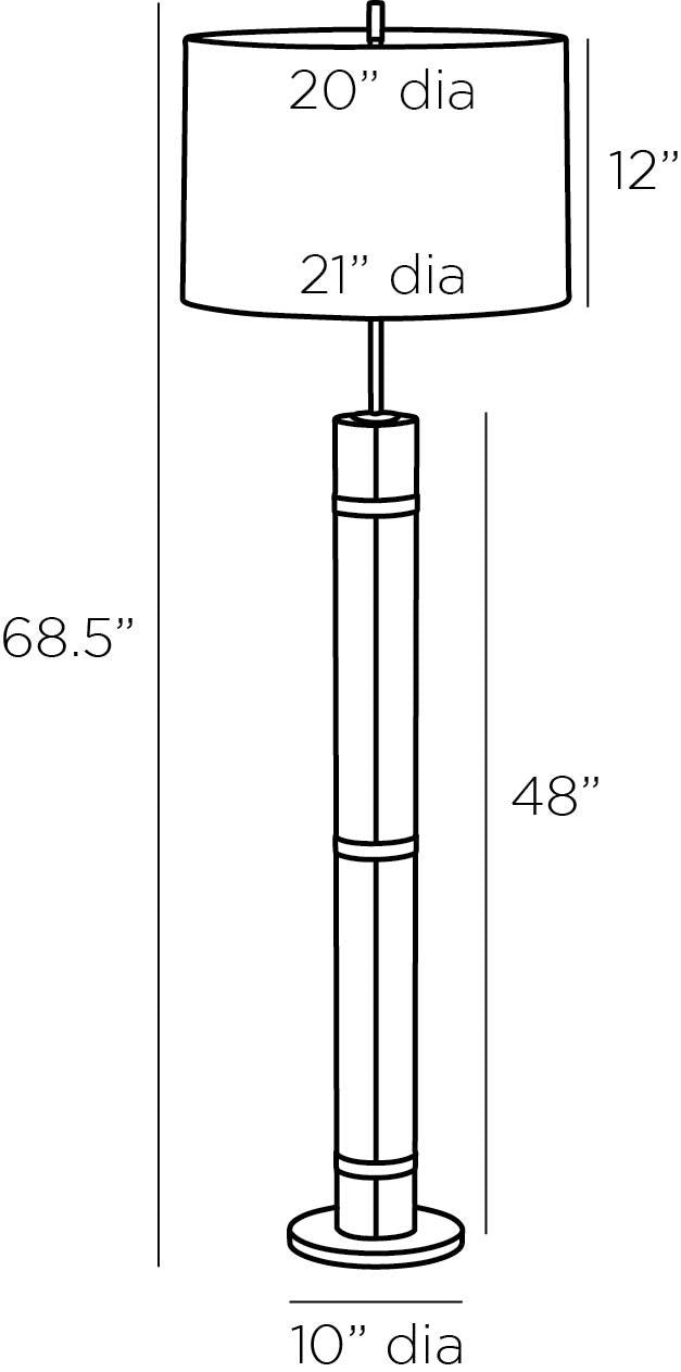 Arteriors Home Yumi Floor Lamp PFI01-317