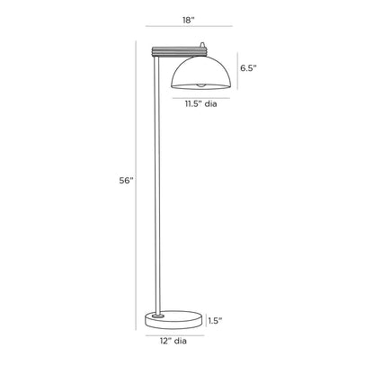 Arteriors Home Thea Floor Lamp PFI03