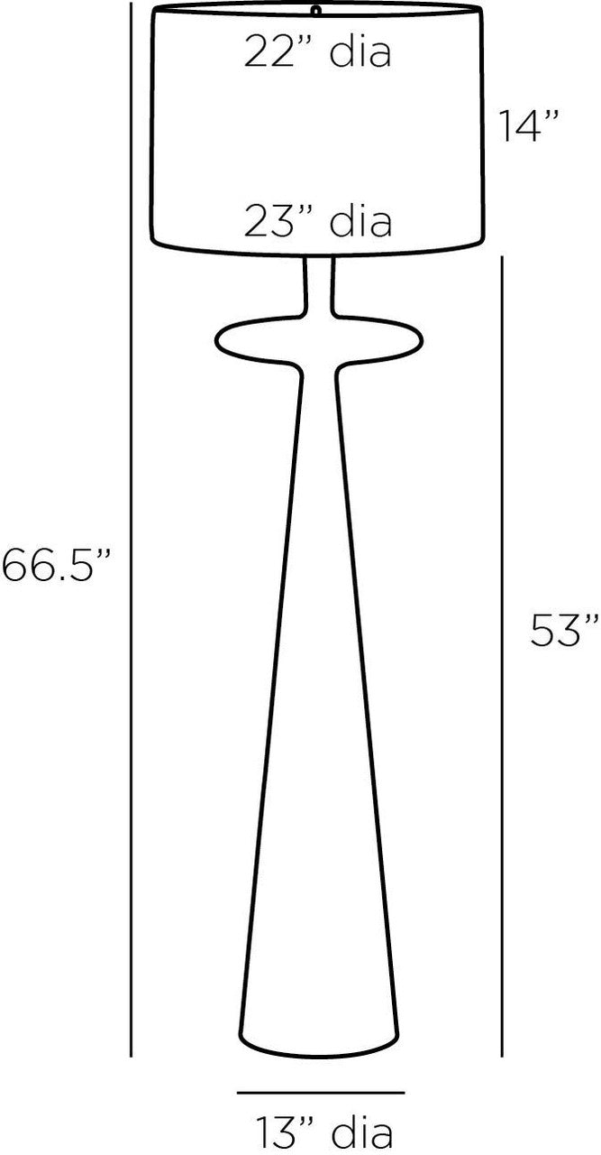 Arteriors Home Putney Floor Lamp PFI04-SH031